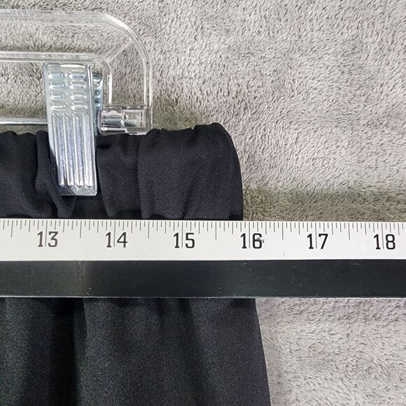 Mens Black Adidas Running Track Pants Athletic Training Wear Polyester Size L - Picture 11 of 14